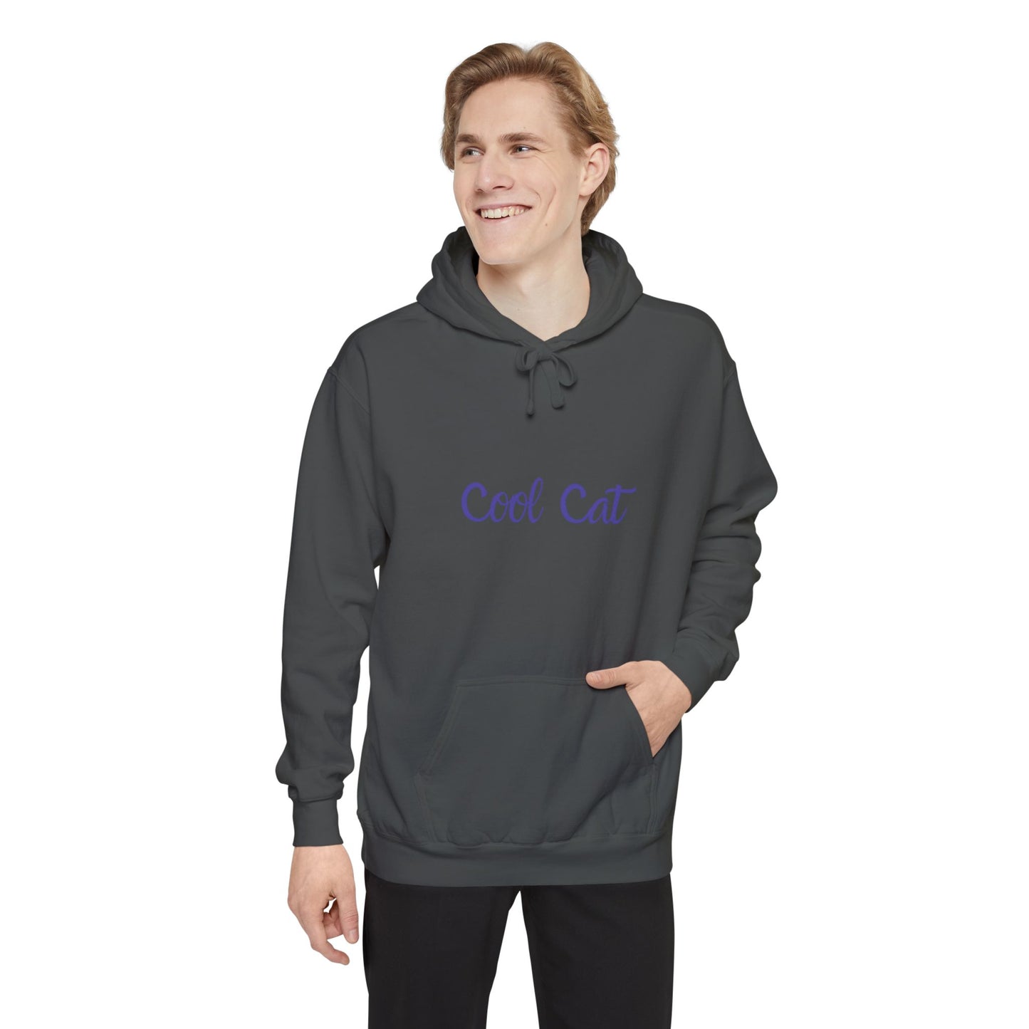 Cool Cat Hoodie — Retro Streetwear Graphic Pullover