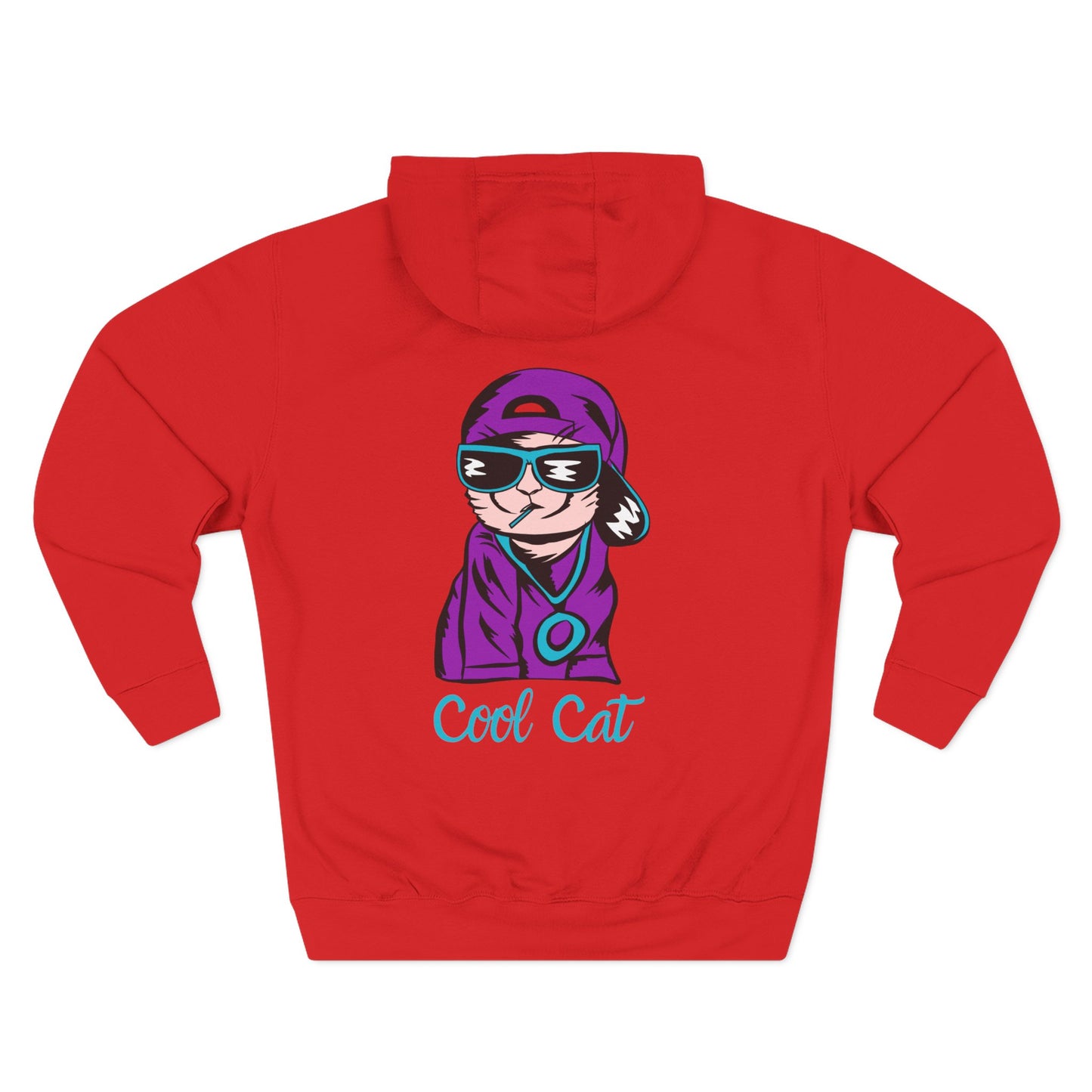 Cool Cat Hoodie — Retro Graphic Cat Pullover