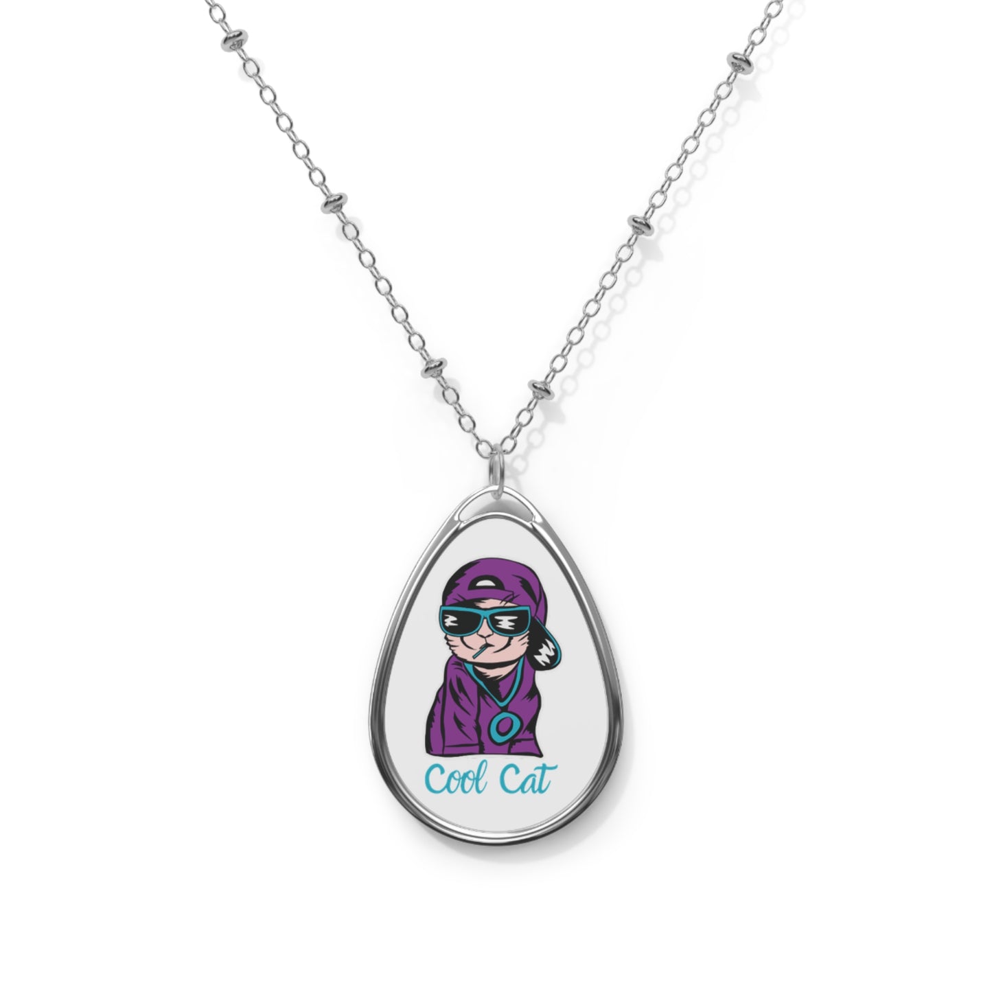 Necklace - Elegant Oval Design