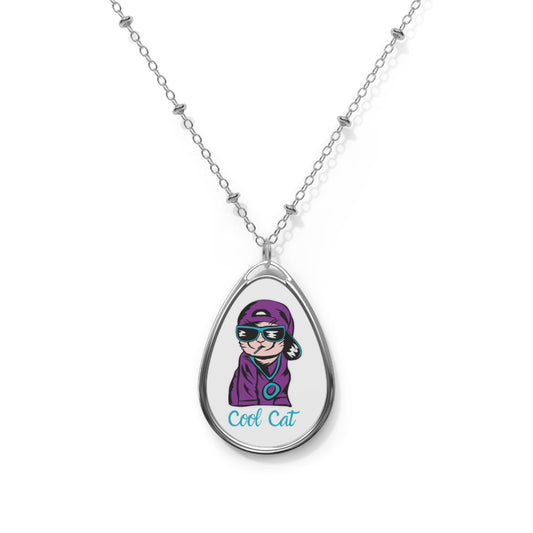 Necklace - Elegant Oval Design