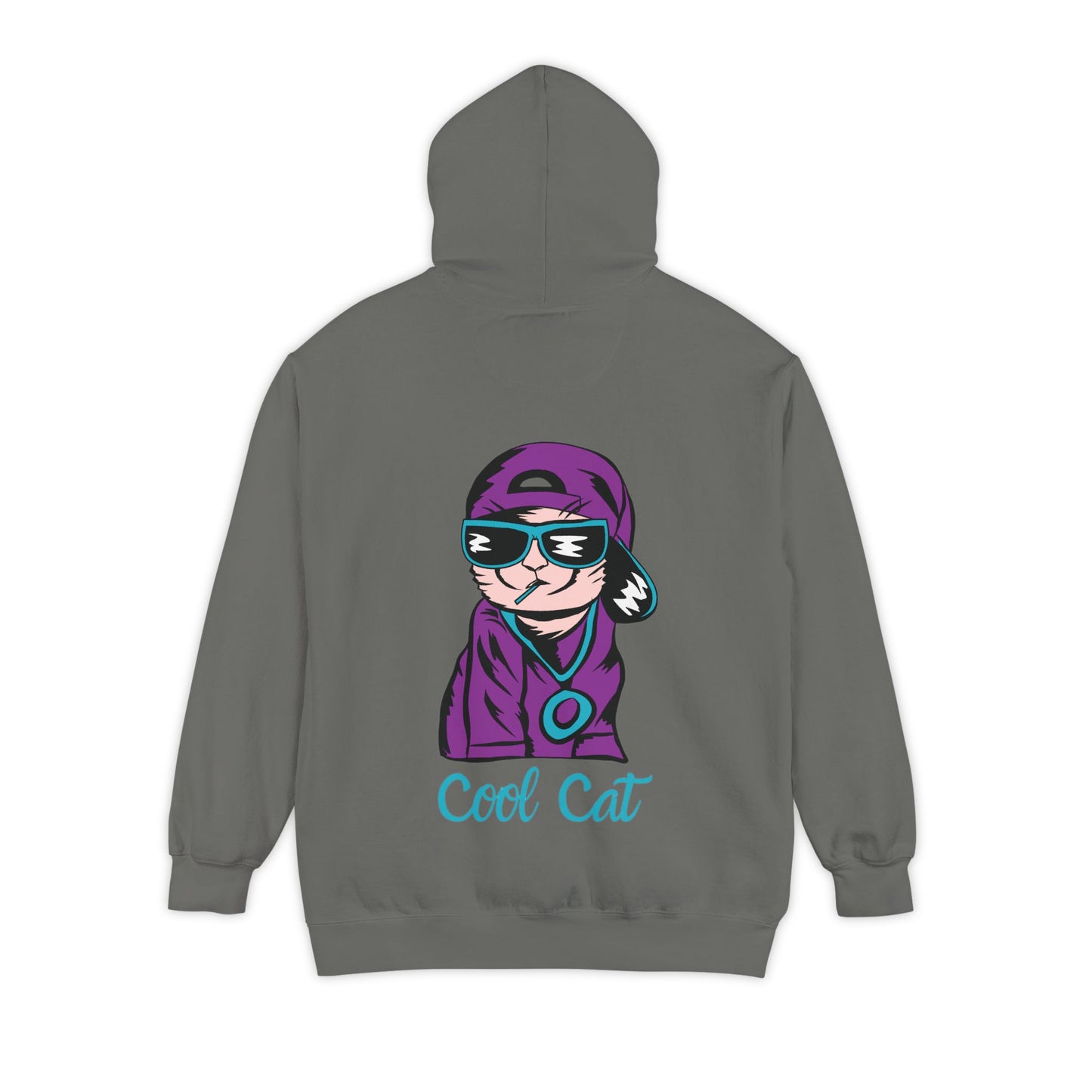 Cool Cat Hoodie — Retro Streetwear Graphic Pullover