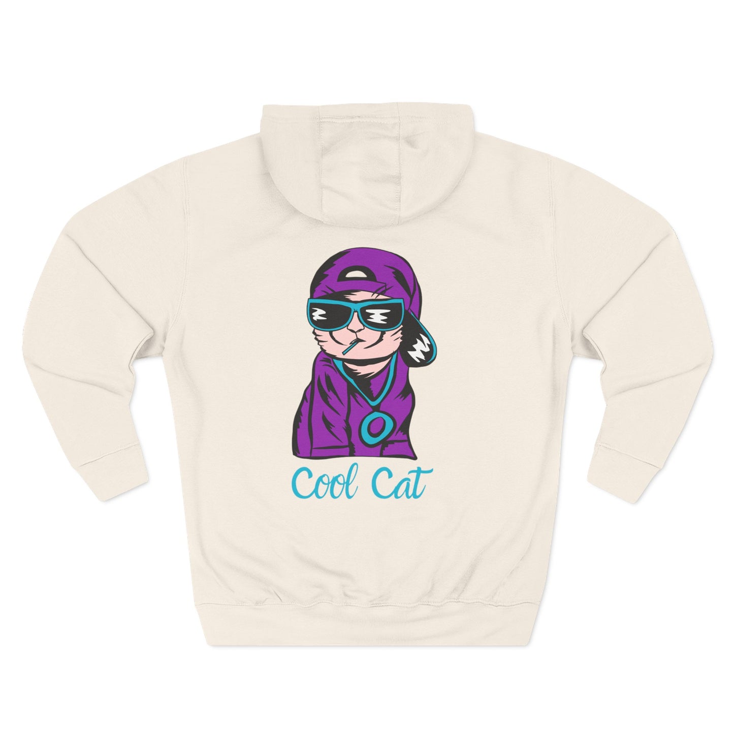 Cool Cat Hoodie — Retro Graphic Cat Pullover