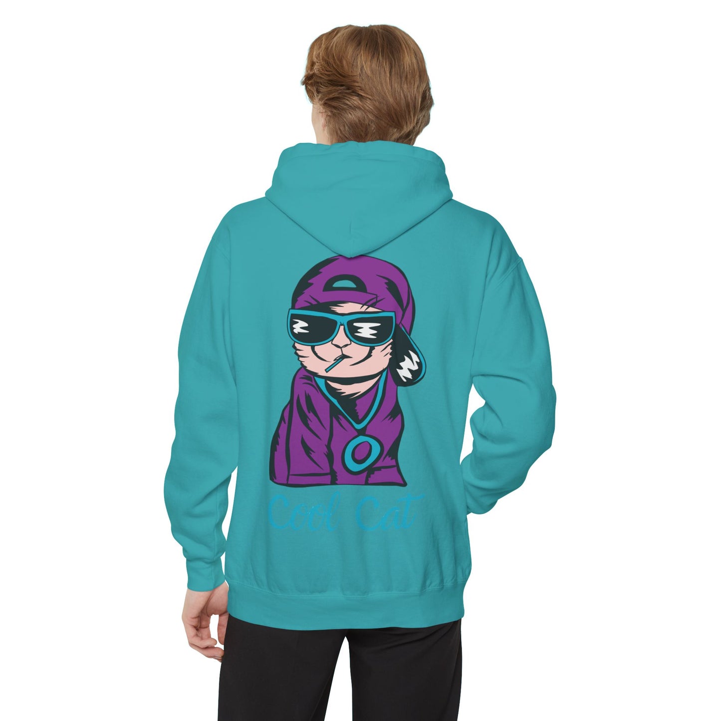 Cool Cat Hoodie — Retro Streetwear Graphic Pullover