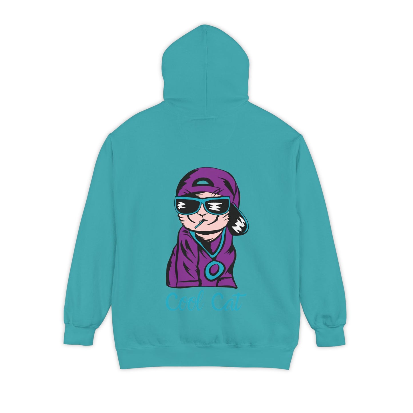 Cool Cat Hoodie — Retro Streetwear Graphic Pullover