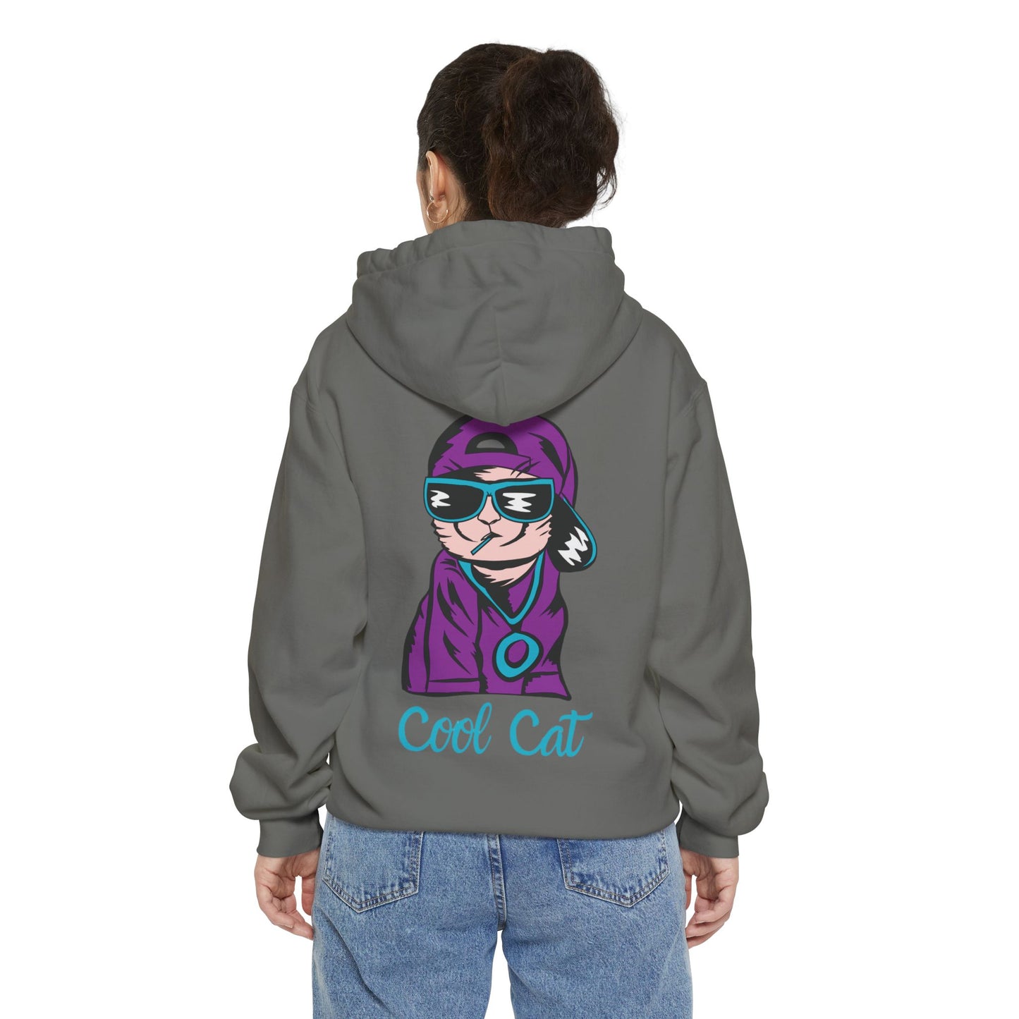Cool Cat Hoodie — Retro Streetwear Graphic Pullover
