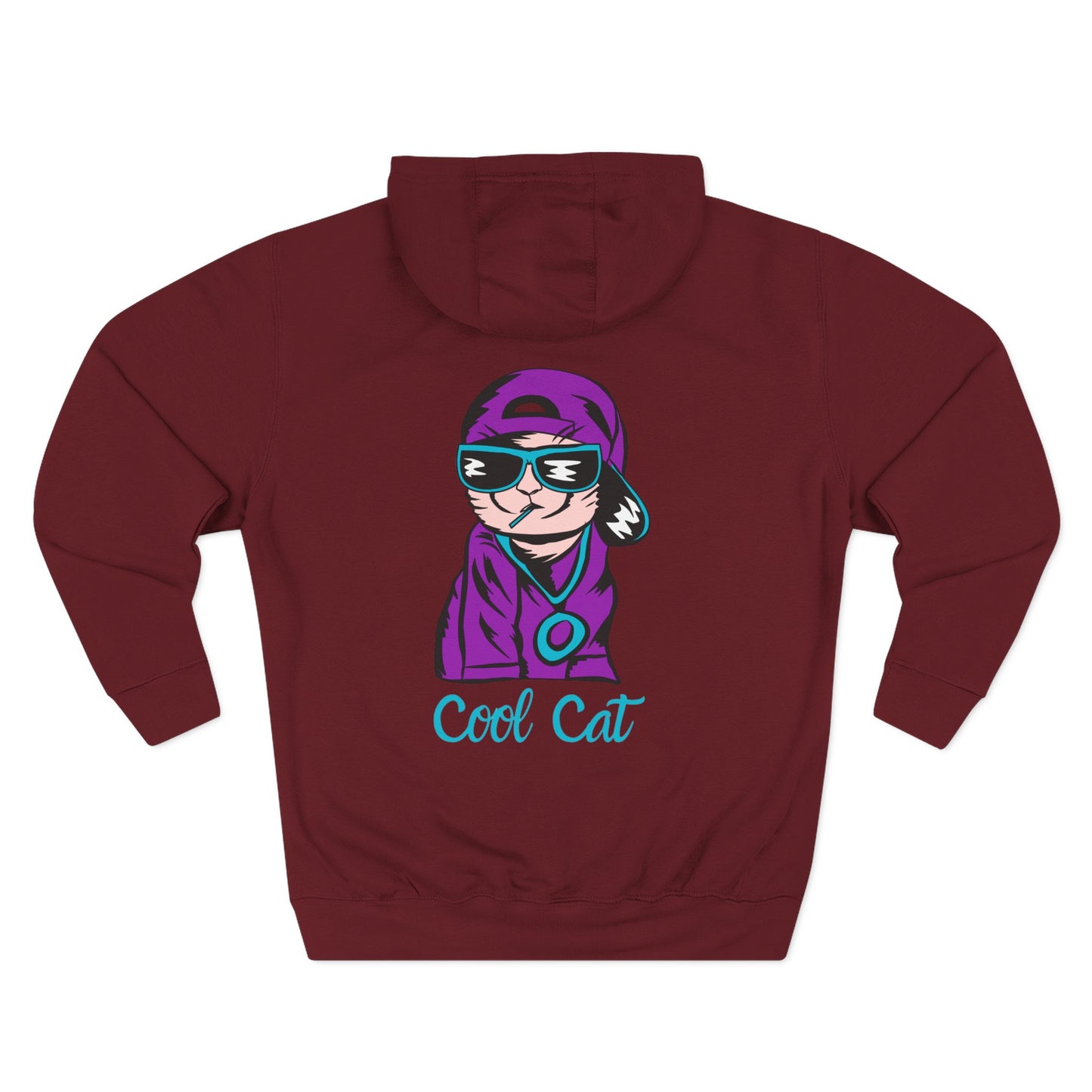 Cool Cat Hoodie — Retro Graphic Cat Pullover