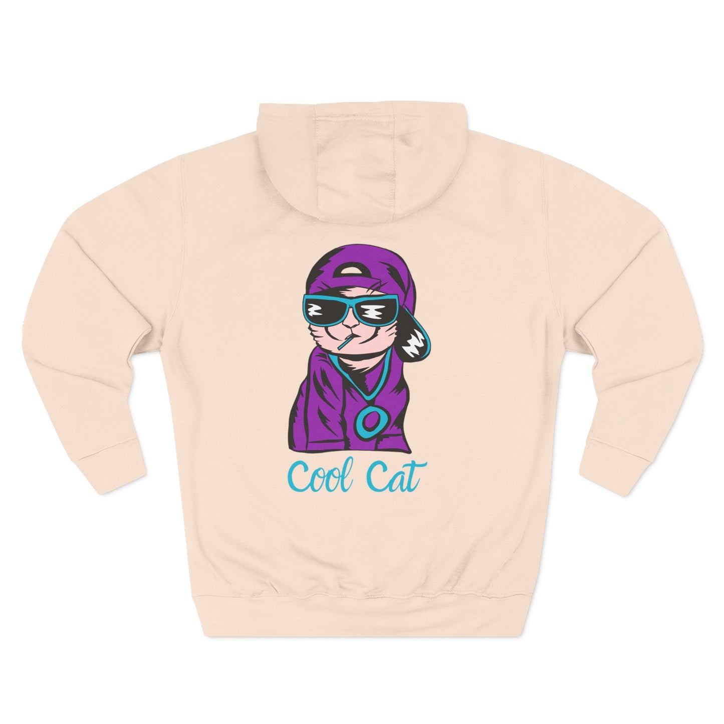 Cool Cat Hoodie — Retro Graphic Cat Pullover