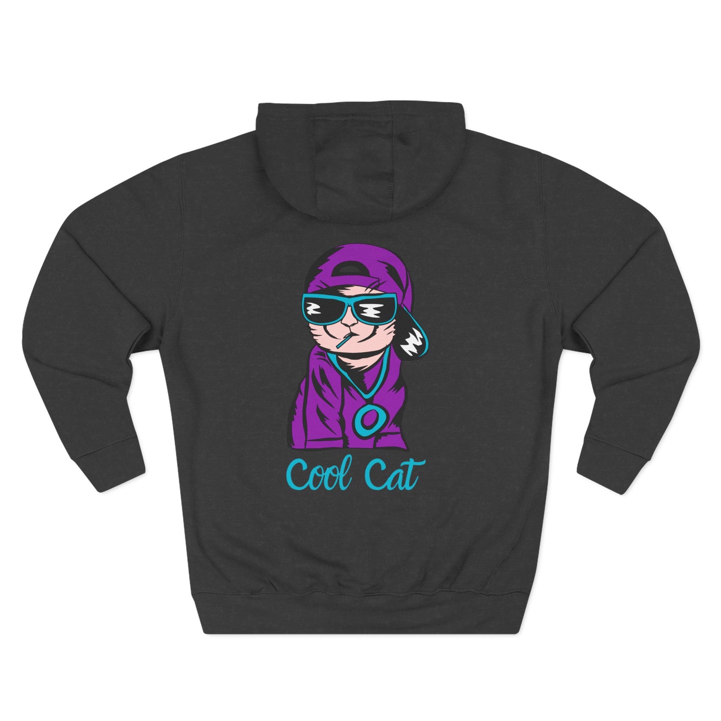 Cool Cat Hoodie — Retro Graphic Cat Pullover