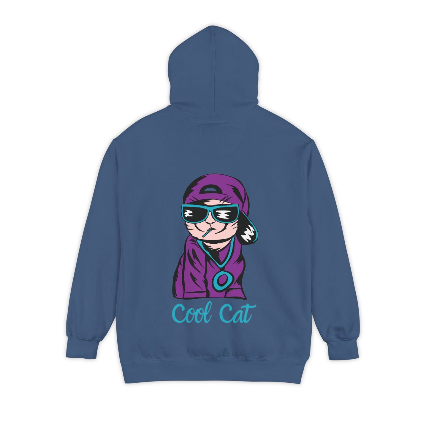 Cool Cat Hoodie — Retro Streetwear Graphic Pullover