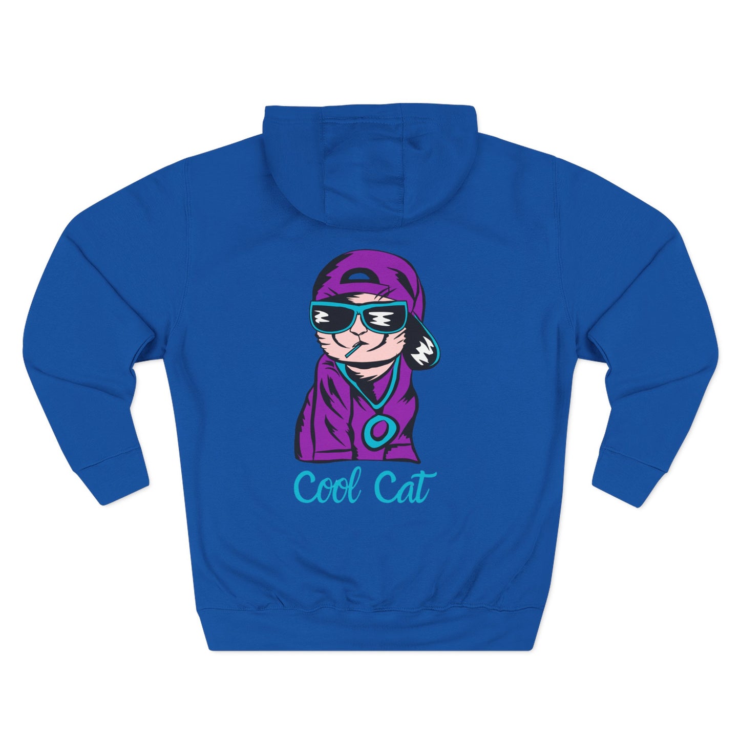 Cool Cat Hoodie — Retro Graphic Cat Pullover