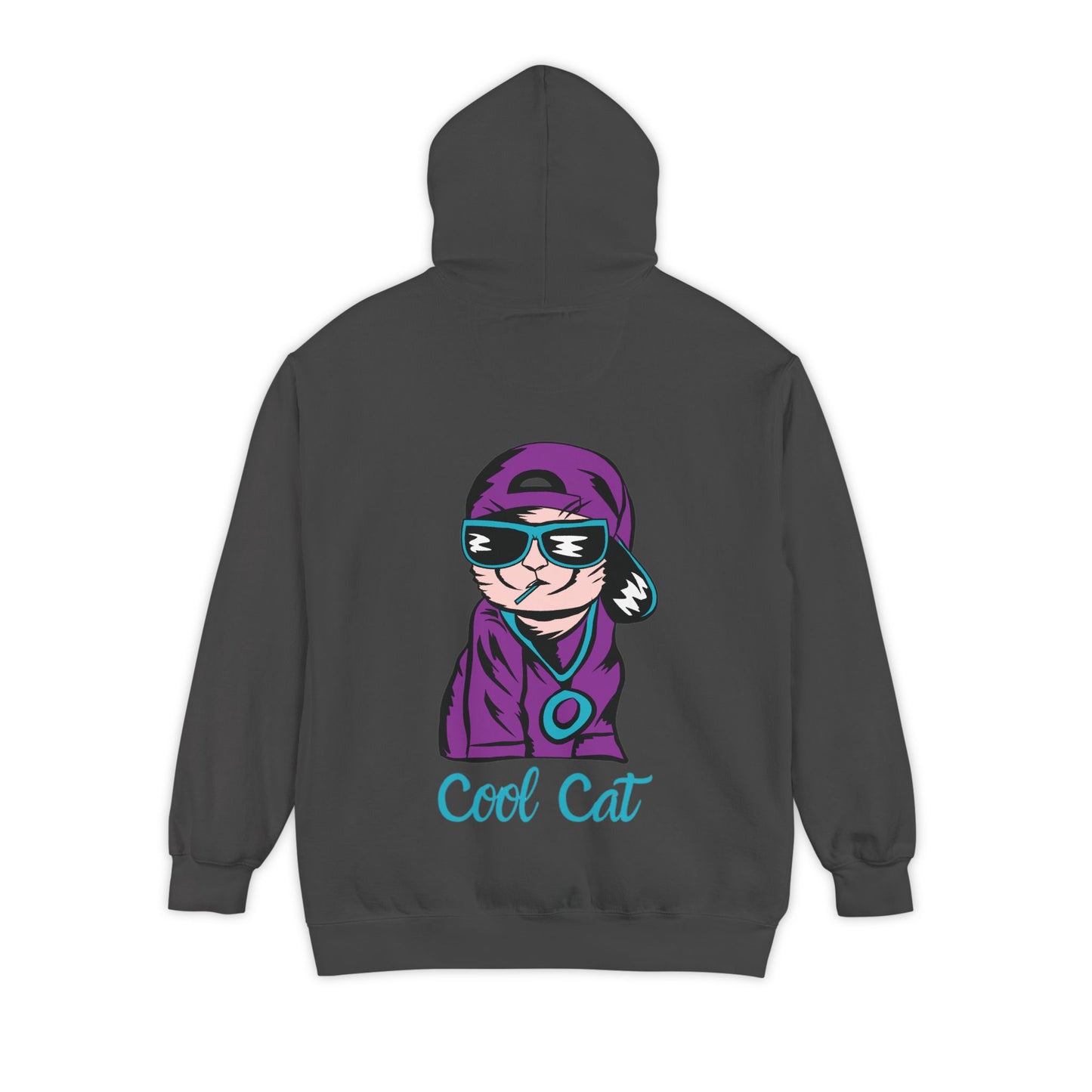 Cool Cat Hoodie — Retro Streetwear Graphic Pullover