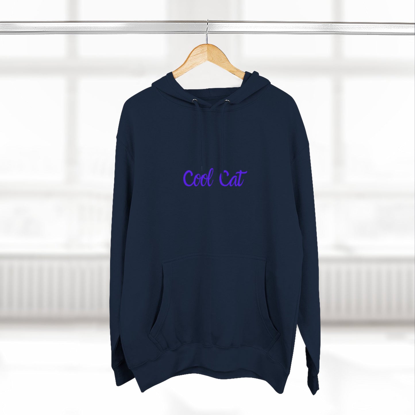 Cool Cat Hoodie — Retro Graphic Cat Pullover