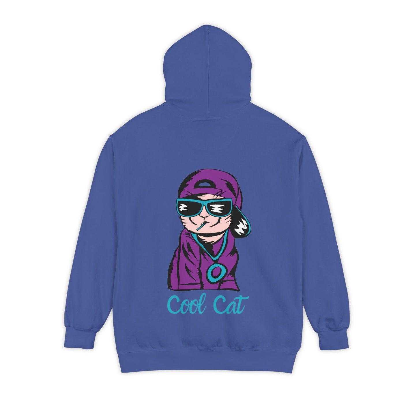 Cool Cat Hoodie — Retro Streetwear Graphic Pullover