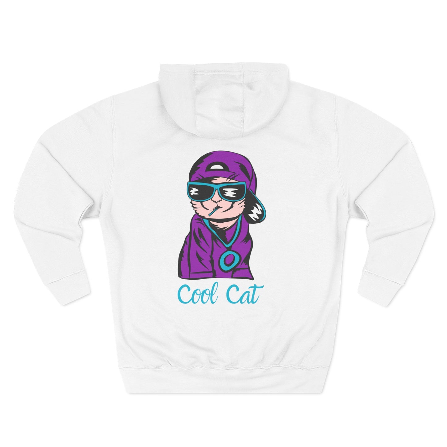 Cool Cat Hoodie — Retro Graphic Cat Pullover