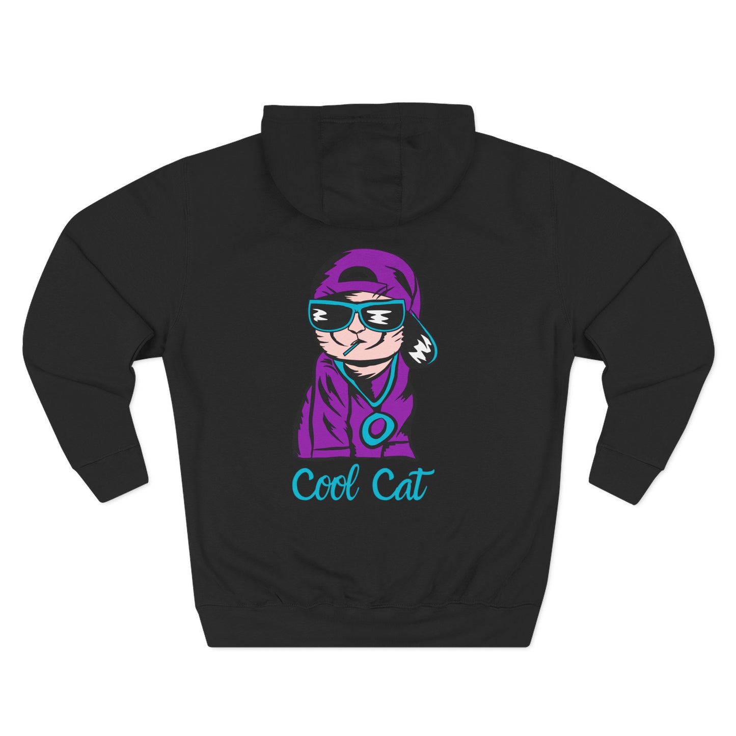 Cool Cat Hoodie — Retro Graphic Cat Pullover