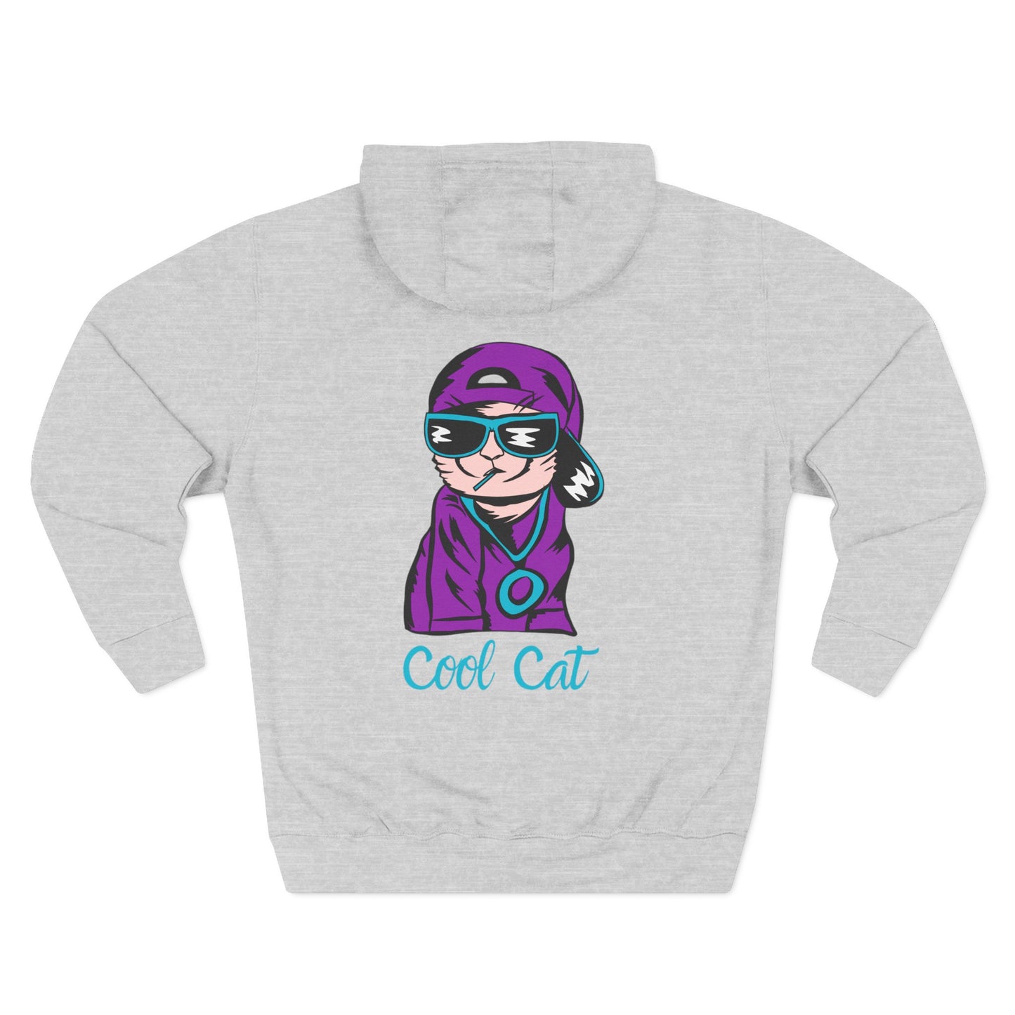 Cool Cat Hoodie — Retro Graphic Cat Pullover