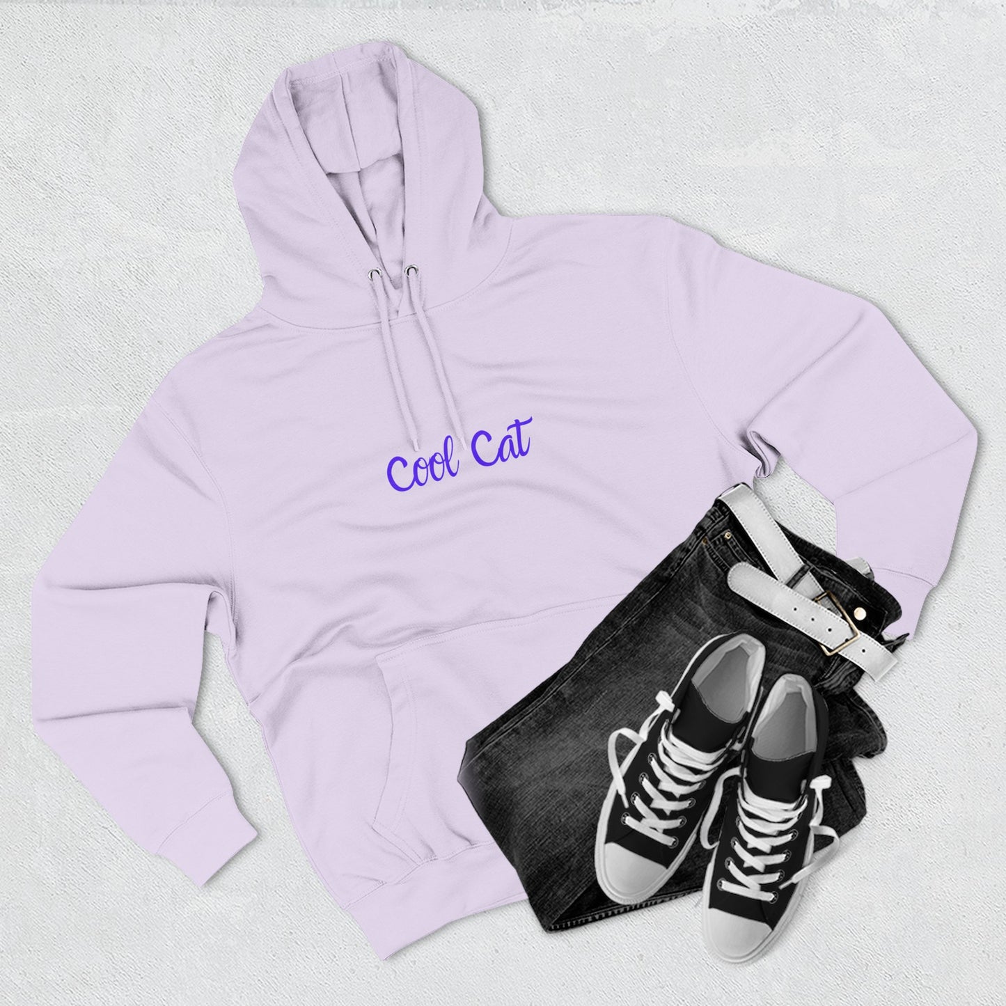 Cool Cat Hoodie — Retro Graphic Cat Pullover