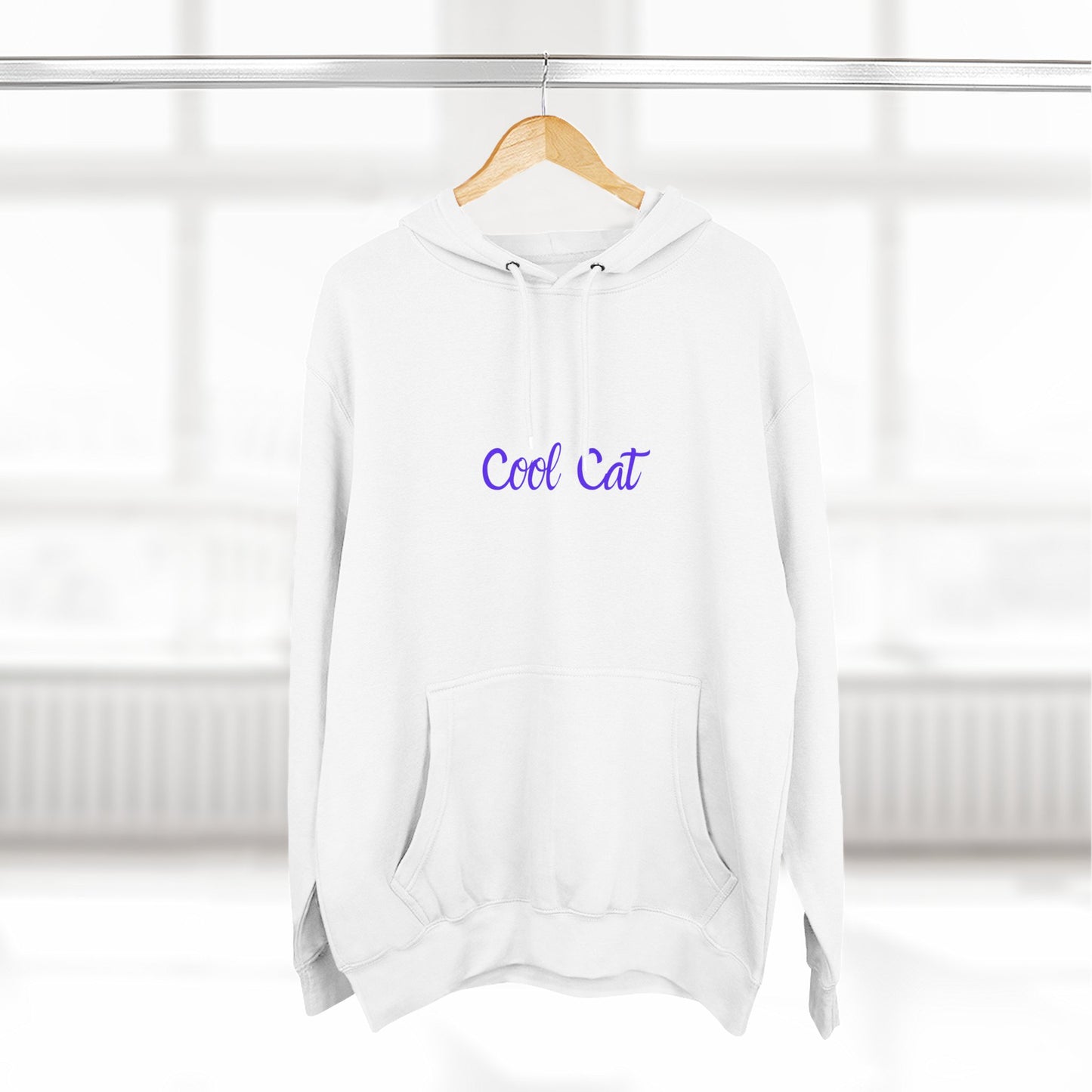Cool Cat Hoodie — Retro Graphic Cat Pullover