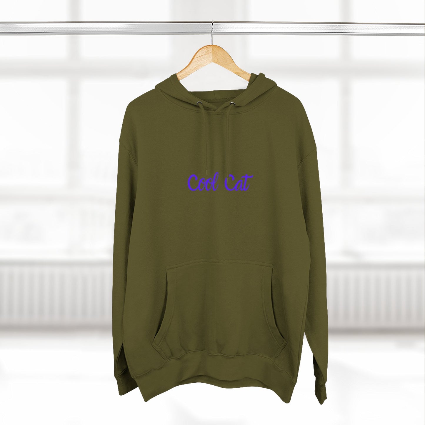Cool Cat Hoodie — Retro Graphic Cat Pullover