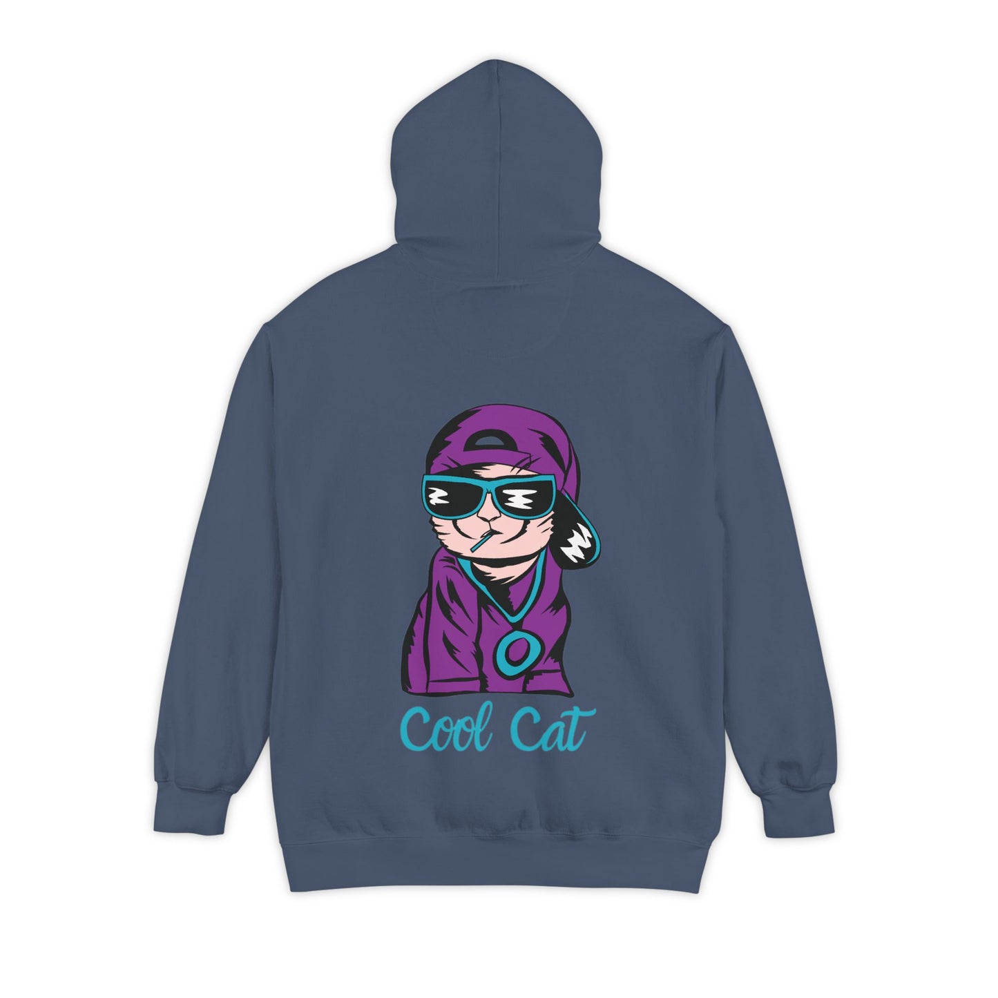 Cool Cat Hoodie — Retro Streetwear Graphic Pullover